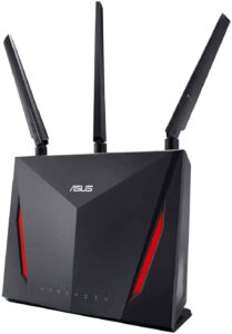 ASUS RT-AC86U Router: The best Asus Routers for gaming for thick walls and 200Mbps