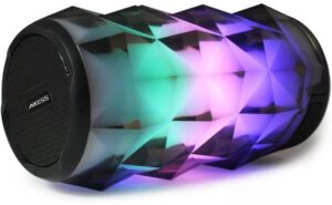 Axess SPBL1049 Crystal Vibe Led Bluetooth Wireless Speaker: The best Bluetooth speaker under 30 USD
