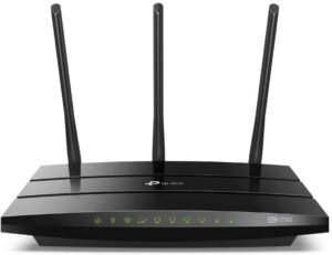 TP-Link AC1750 Archer A7 Router: one of the best parental controls router for NAS and AT&T fiber for a home and students dorm