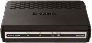 D-Link (DSL-520B) ADSL Modem Router: one of the best modems for DSL internet