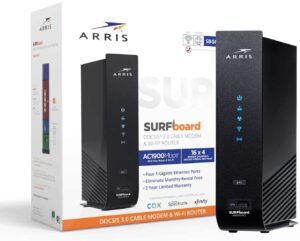 Arris Surfboard SBG6950AC2 Modem router: Best for internet plans of up to 400Mbps