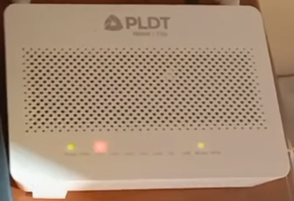 PLDT Los Blinking Red on Router