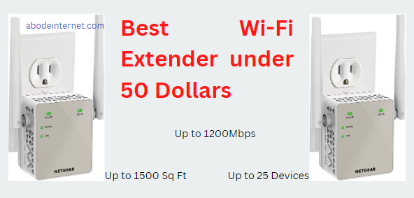 Best Wi-Fi extender under 50- NETGEAR Wi-Fi Range Extender EX3700